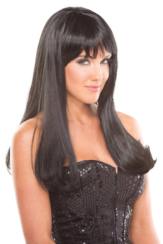 BW092BK Pop Diva Wig Black
