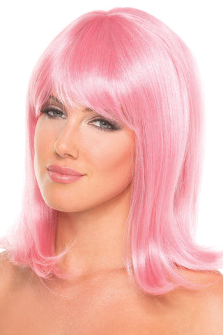 BW093PK Doll Wig Pink
