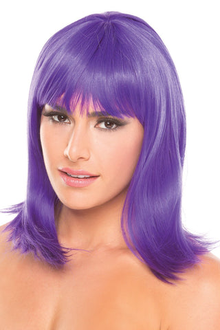 BW093PR Doll Wig Purple