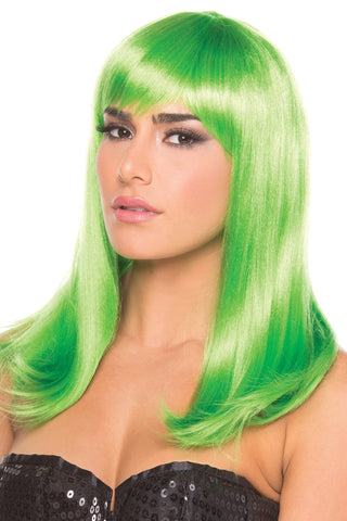 BW094GR Hollywood Wig Green