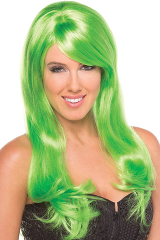 BW095GR Burlesque Wig Green