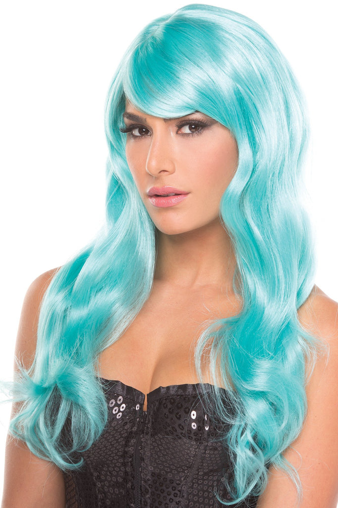 BW095LB Burlesque Wig Light Blue