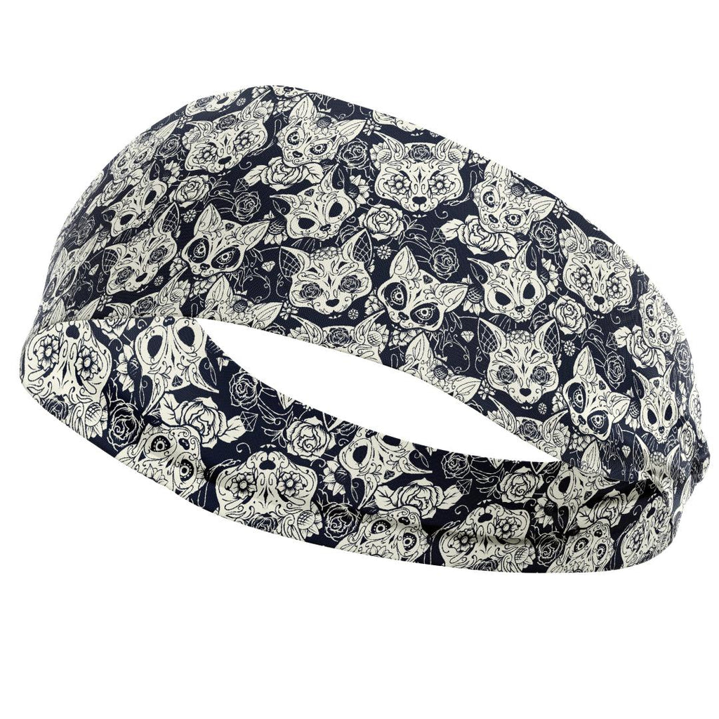 Cat Sugar Skulls Headband