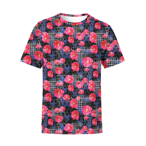 Men's Digital Flowers T-Shirt