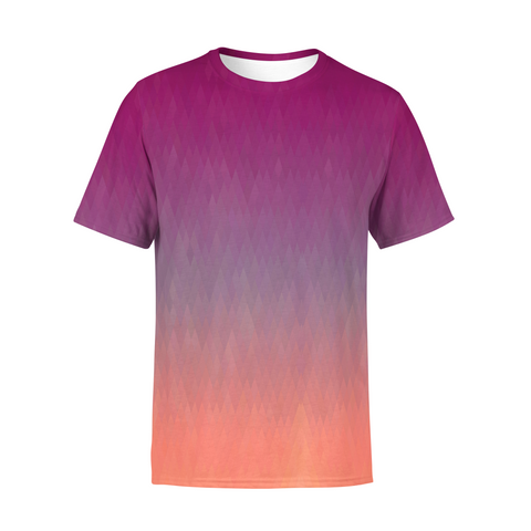 Men's Maroon Diamonds T-Shirt