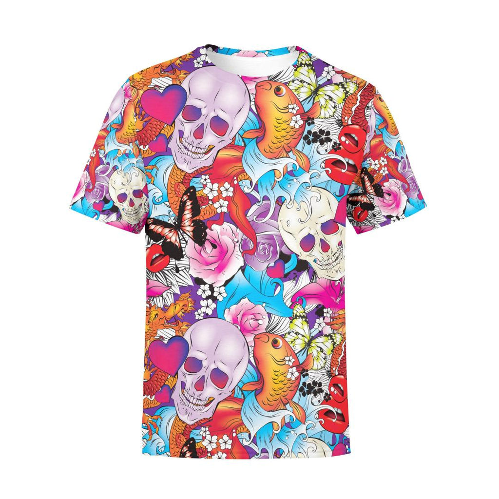 Men's Tattoo Skulls T-Shirt