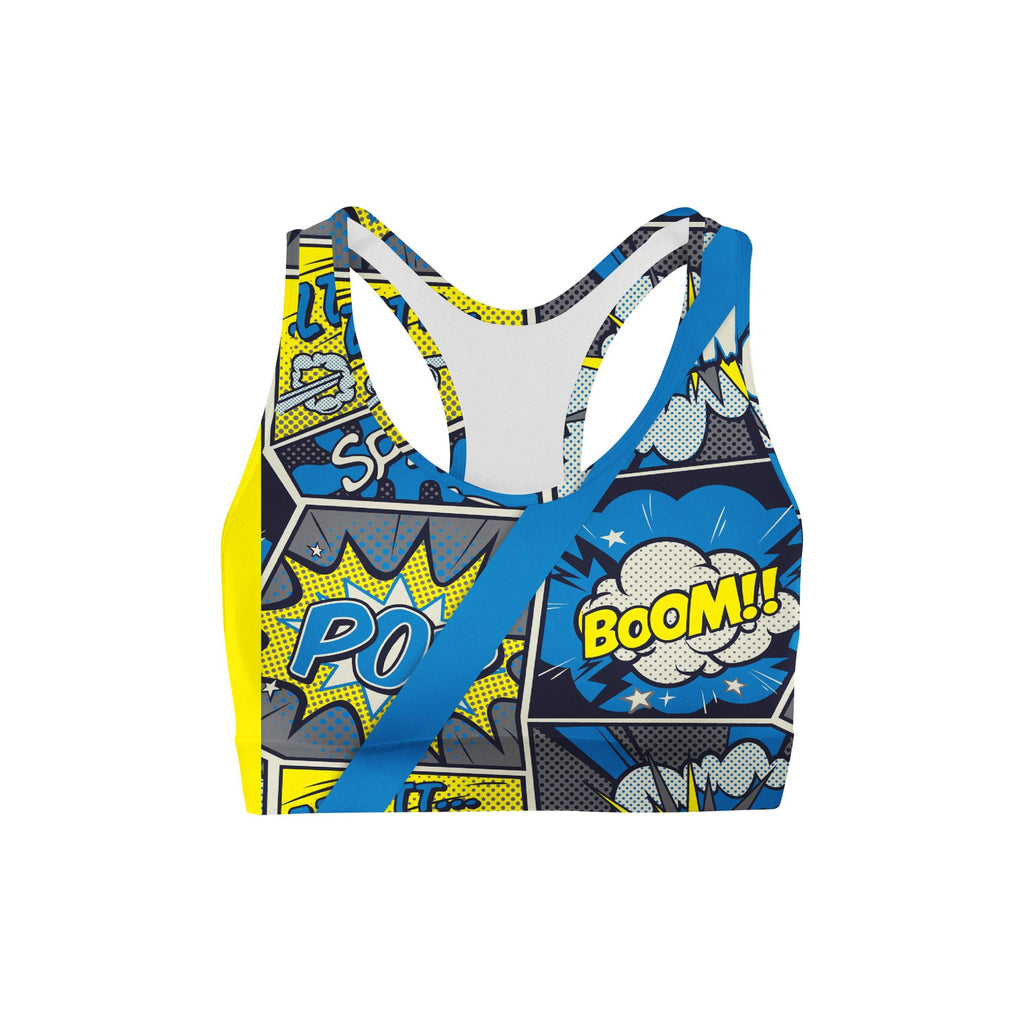 Comic Strips Sports Bra