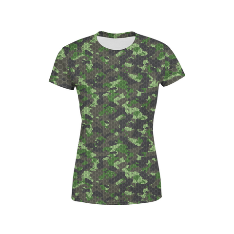 Women's Army Hex Camo T-Shirt