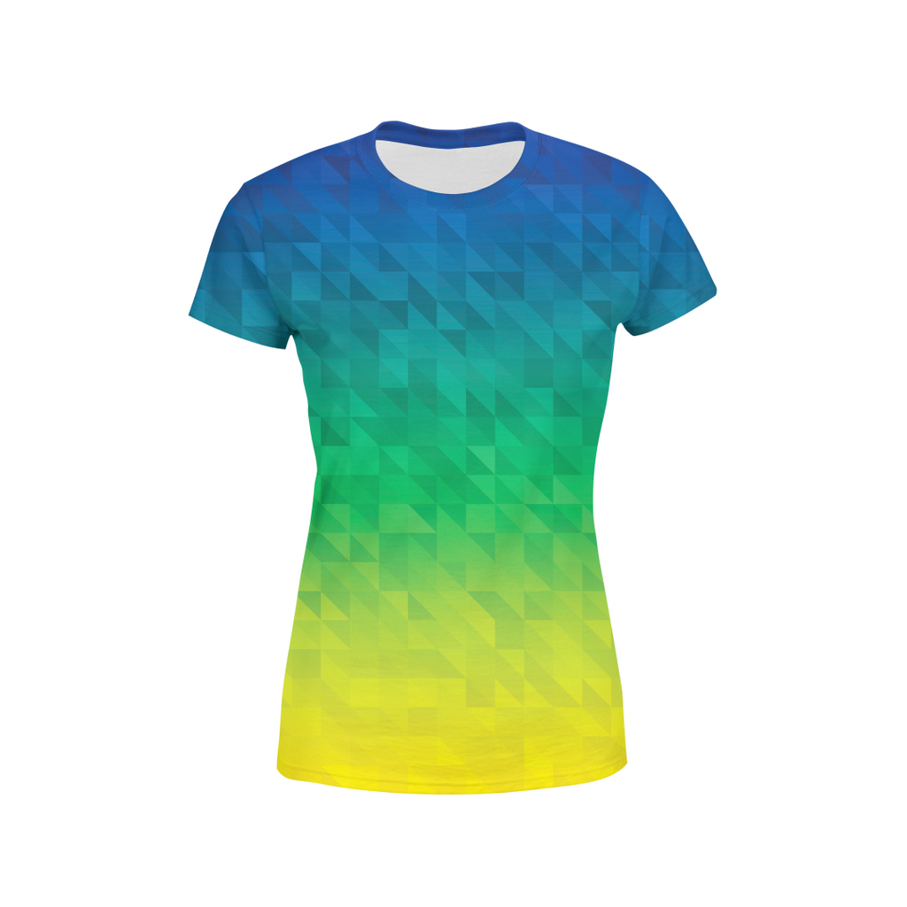 Women's Beach Triangles T-Shirt
