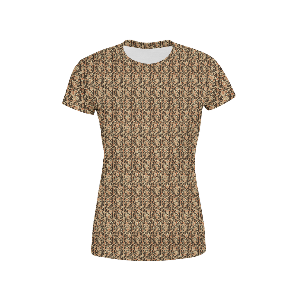 Women's Golden Floral T-Shirt