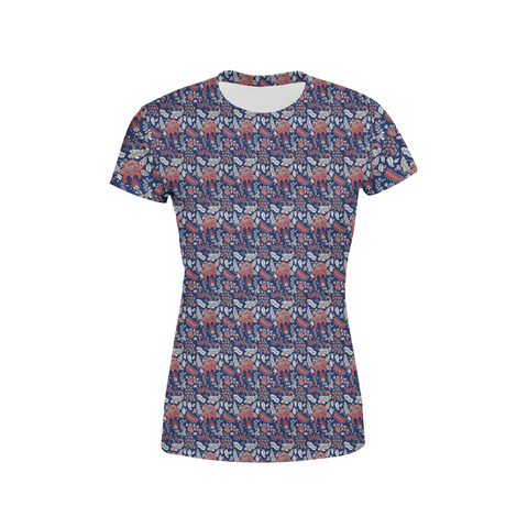 Women's Pink Tribal T-Shirt