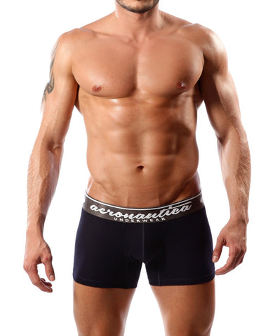 AE1011-Dark Blue-L-Aeronautica Cotton Trunk-Large-Dark Blue