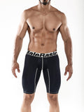 Malebasics Men's Base Layer Performance Sport 9 Inches Boxer Brief