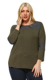Women's Plus Size Soft Sweatshirt