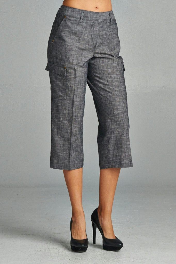 Women's Linen Capris