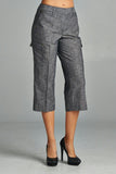Women's Linen Capris