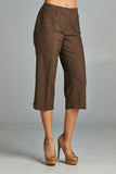 Women's Linen Capris