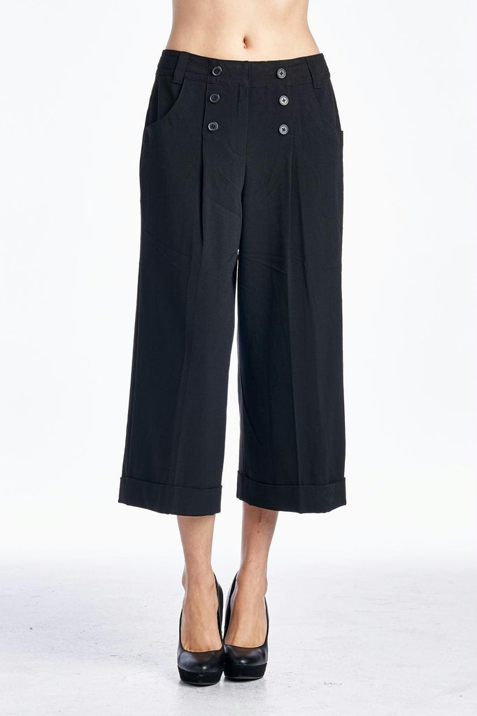 Larry Levine Stretch Capris